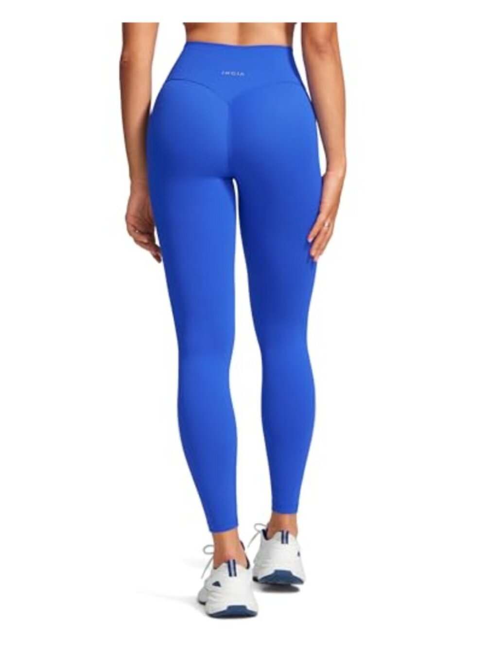 High Waist Scrunch Butt Leggings 25" No Front Seam V-Back Yoga Pants
